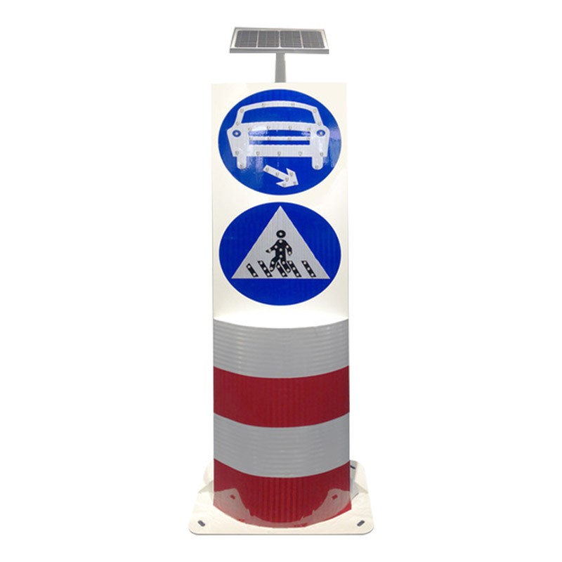 LED太阳能警示柱